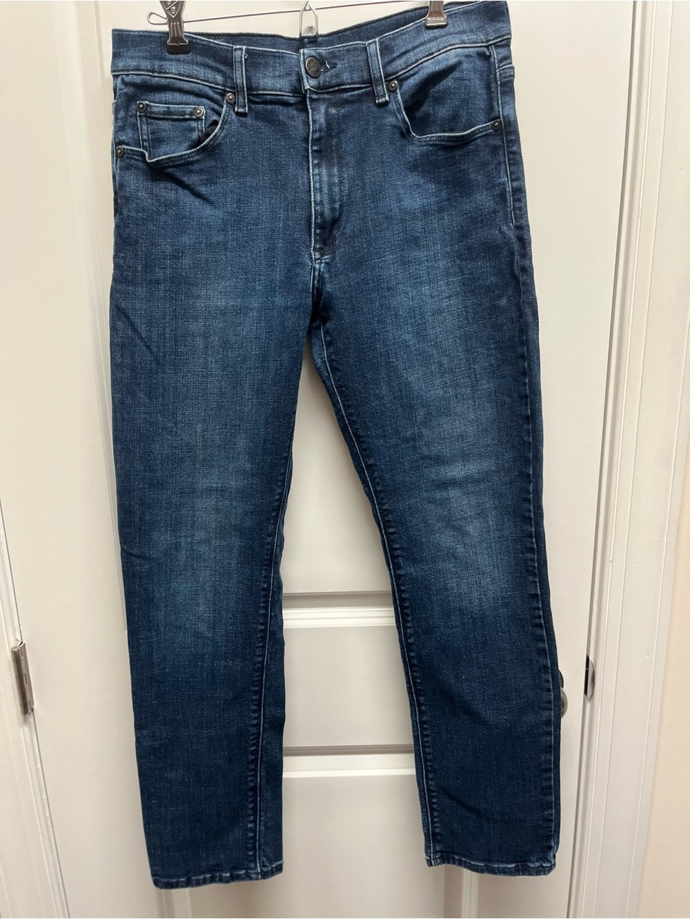 Mott & Bow Men's Slim Wooster Jeans Dark Wash 32x30